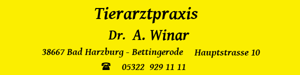 Tierarztpraxis Dr. Winar